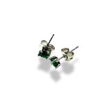 green little earrings